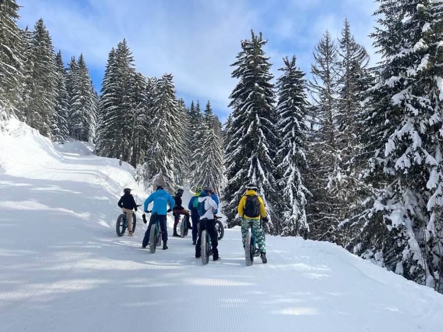 Fatbiken in Portes du Soleil